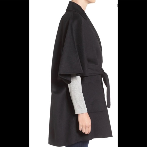 NWT DVF Belted Cape coat w/sleeves (XS/S/SP) - Picture 3 of 15